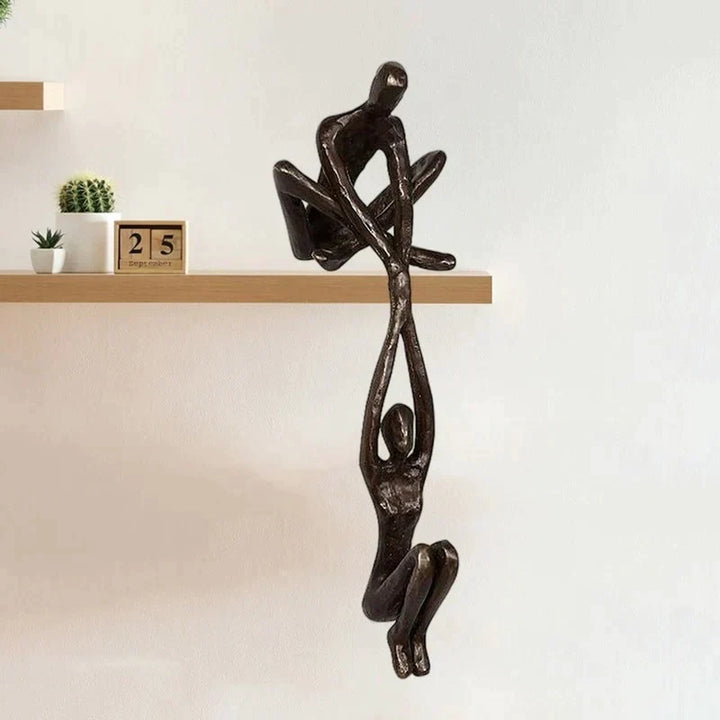 Sculpture Figurine Amour et Force Éternels