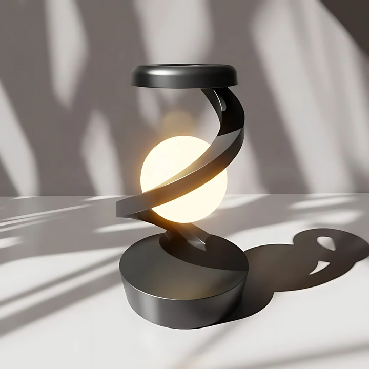 Lampe de bureau spirale moderne à lumière chaude
