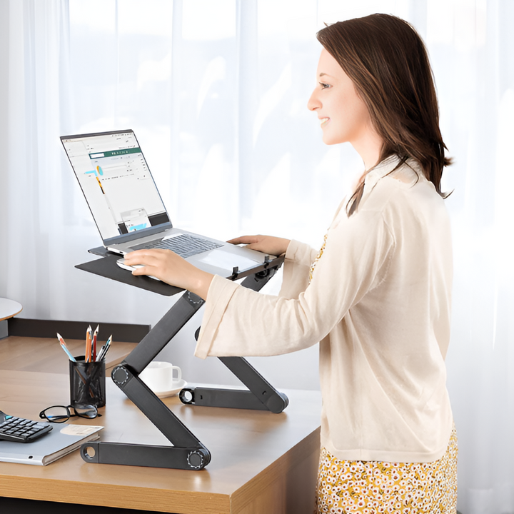 Support pour ordinateur portable pour bureau