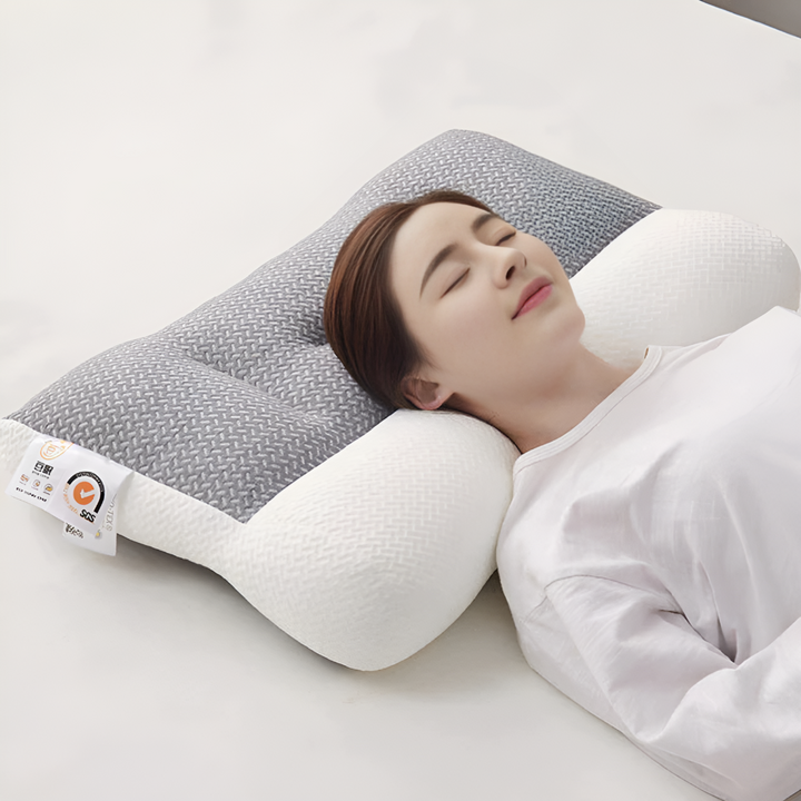 Oreiller cervical orthopédique en mousse à mémoire de forme