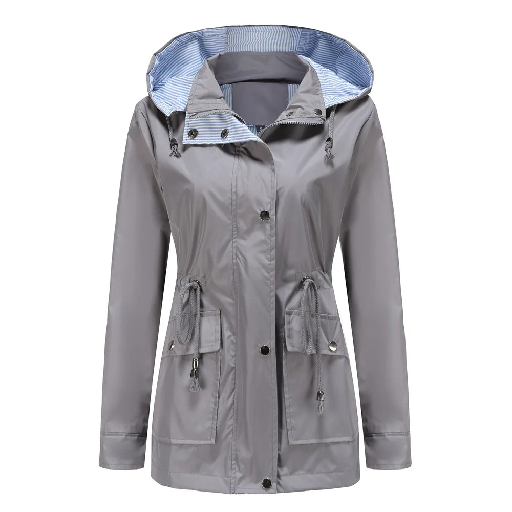 Veste d'extérieur légère pour femme