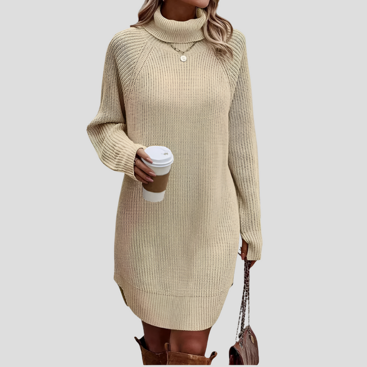 Robe tricotée élégante pour femme