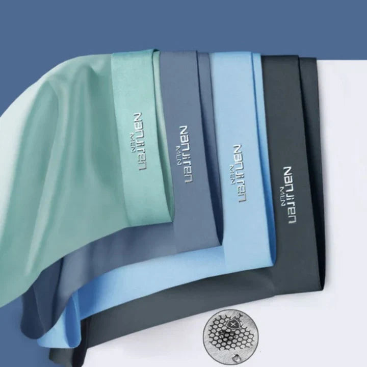 Lot de 4 boxers respirants pour homme