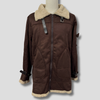 Veste motard camel pour homme