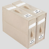 Boîte de rangement pliable pour draps de lit