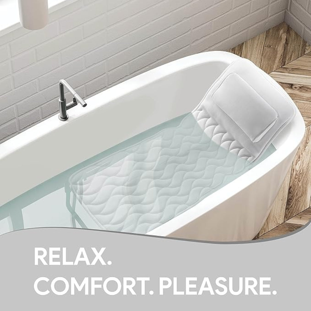 Oreiller de baignoire complet