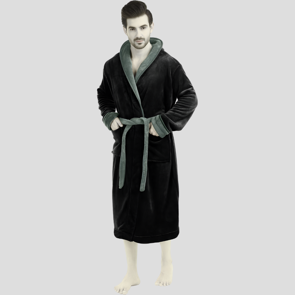 Peignoir polaire confortable pour homme