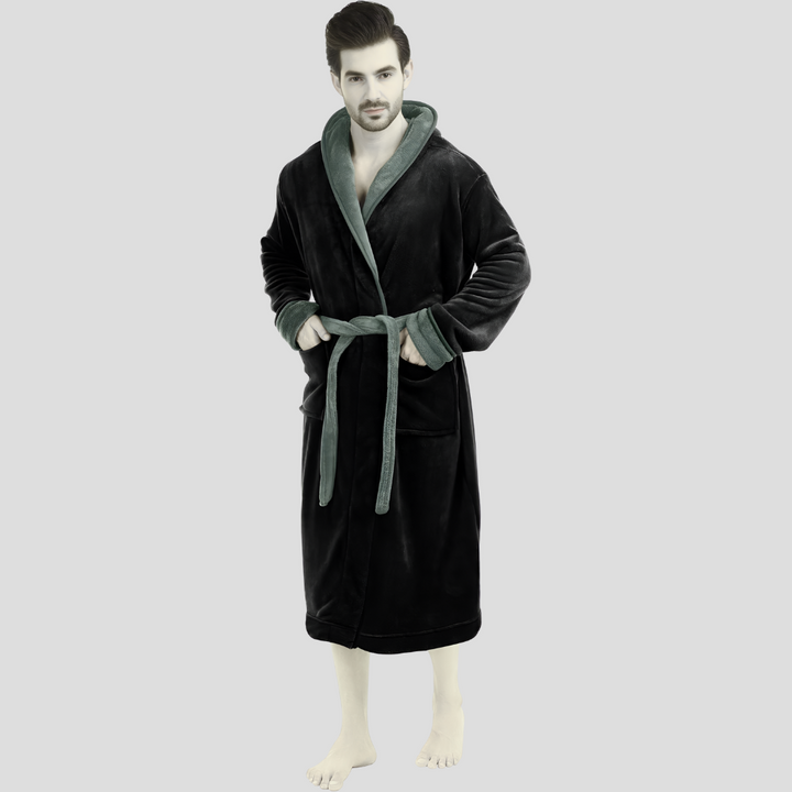 Peignoir polaire confortable pour homme
