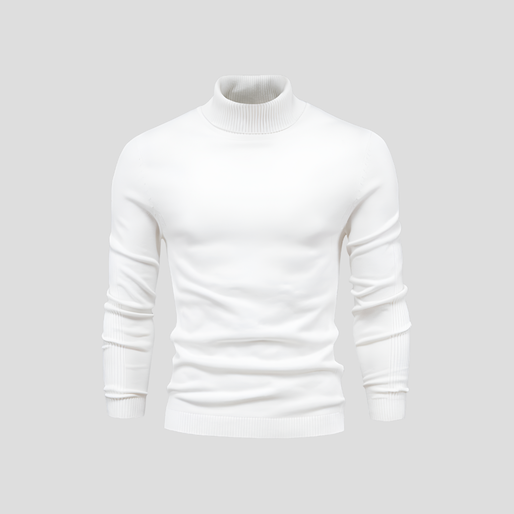 Pull à col roulé pour homme