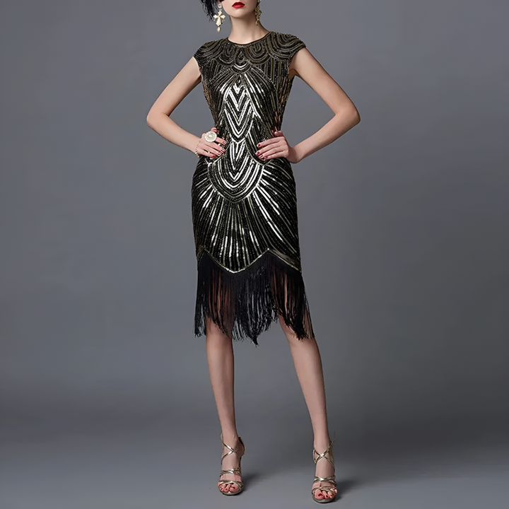 Robe Charleston pour femme