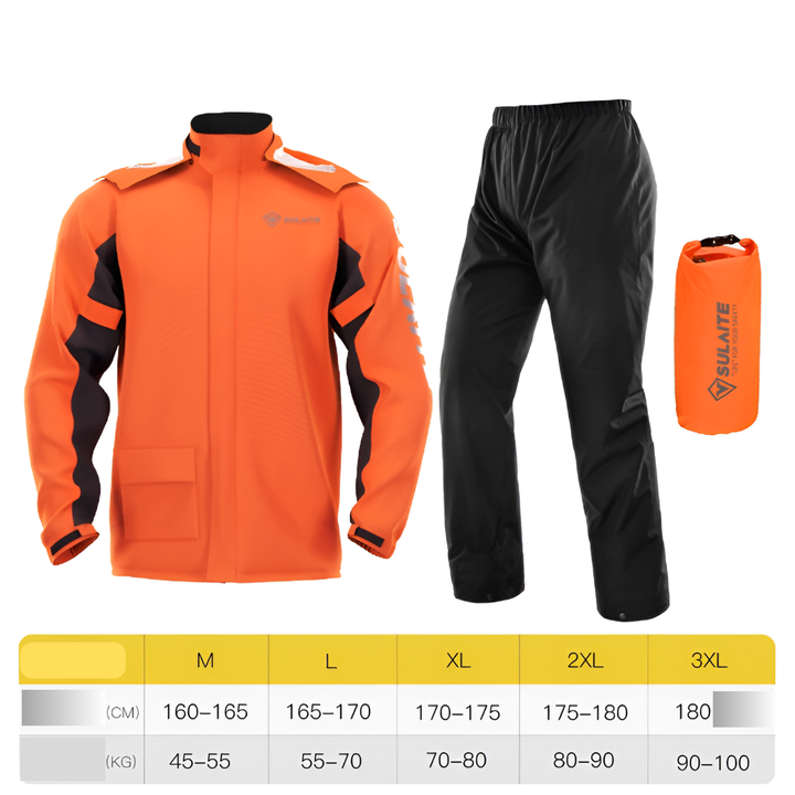 Combinaison de pluie extérieure imperméable