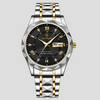 Montre de luxe en acier inoxydable pour homme, idéale au quotidien