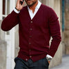 Cardigan en coton pour homme au style décontracté