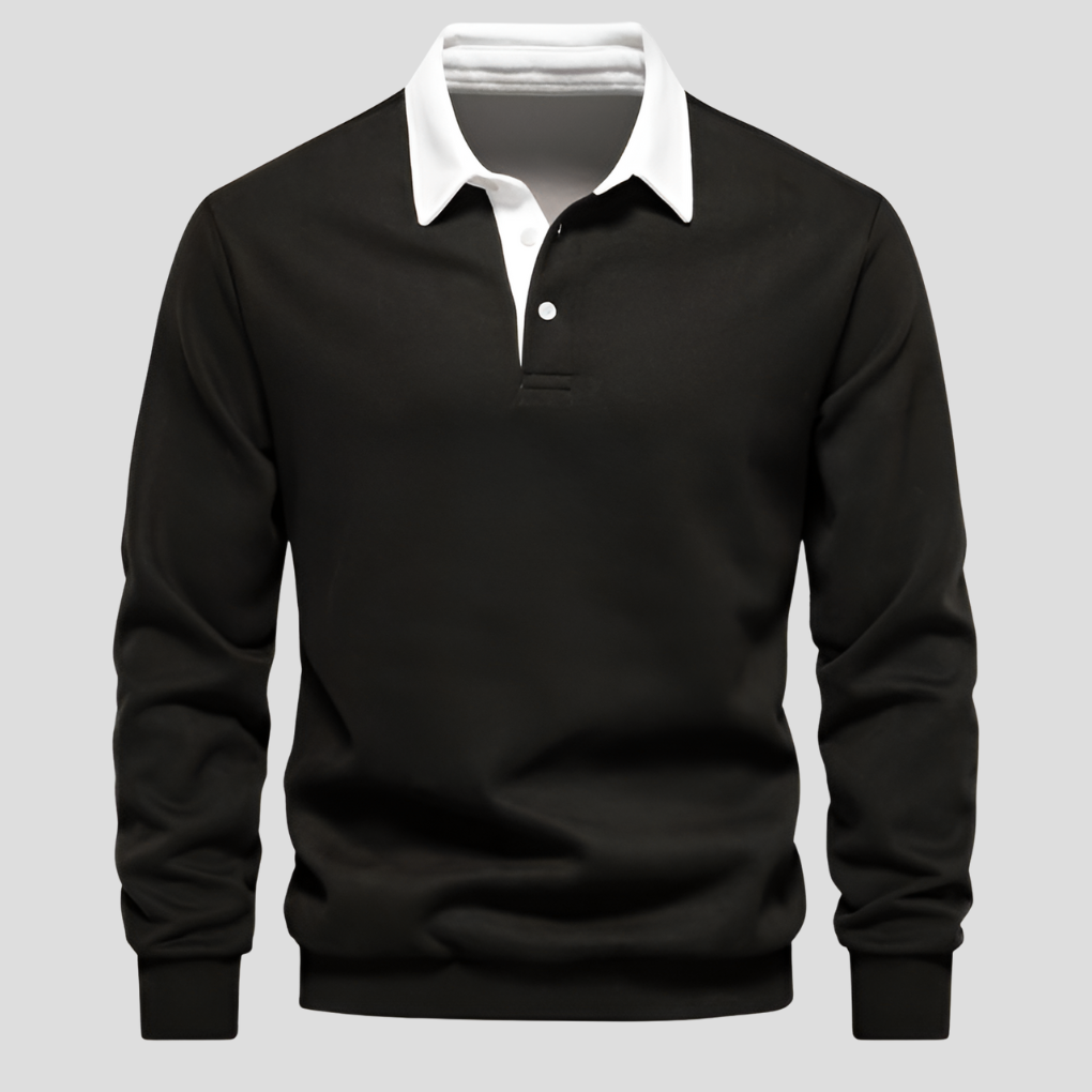 Polo à manches longues pour homme – Un style classique pour toutes les occasions