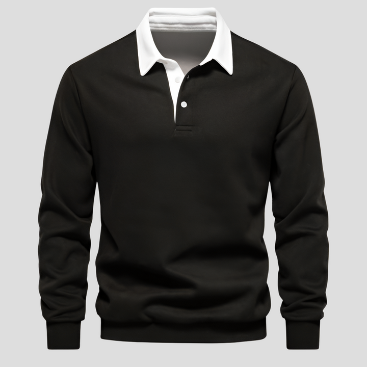 Polo à manches longues pour homme – Un style classique pour toutes les occasions