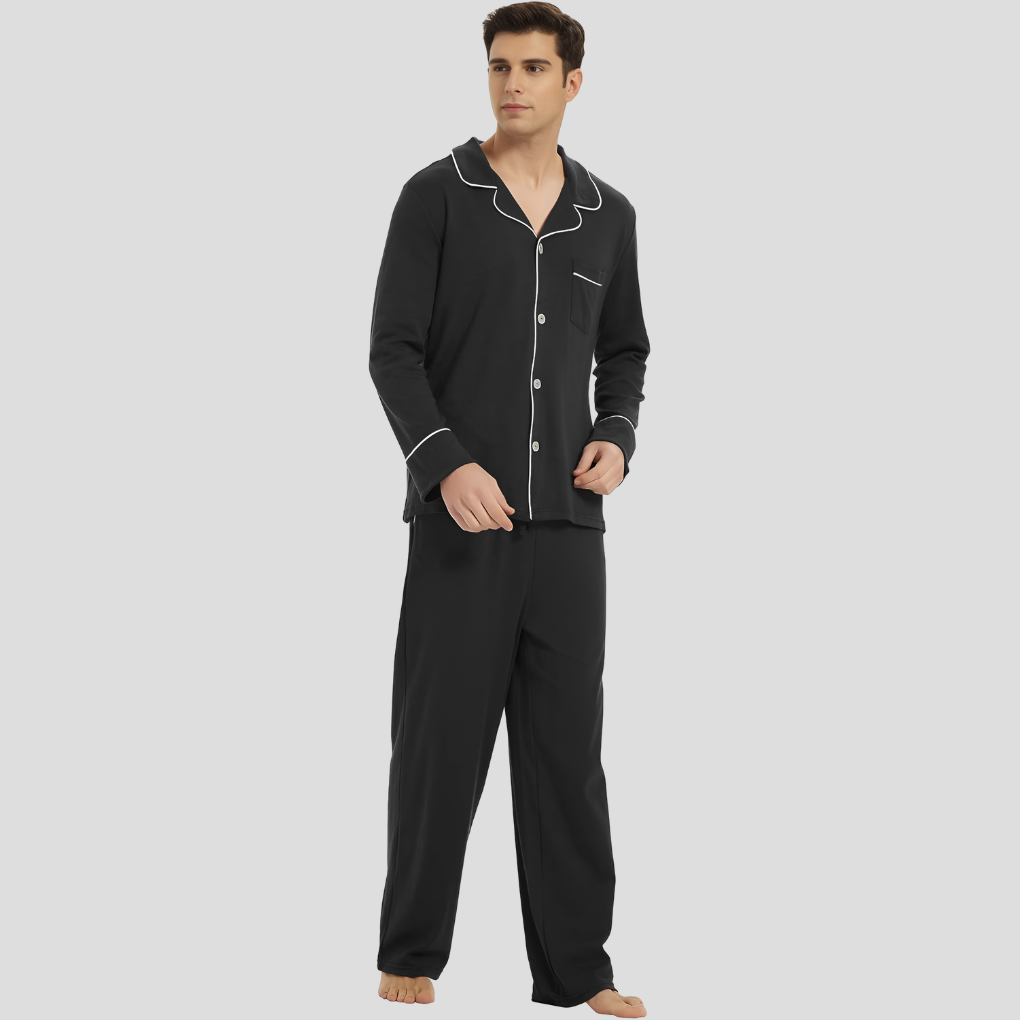 Pyjama confortable en coton pour homme