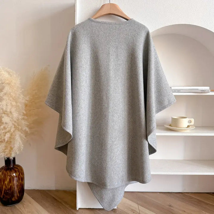 Manteau châle coupe-vent
