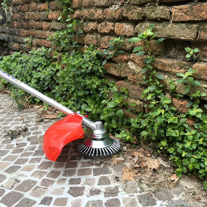 Brosse et coupe-herbe en acier au carbone