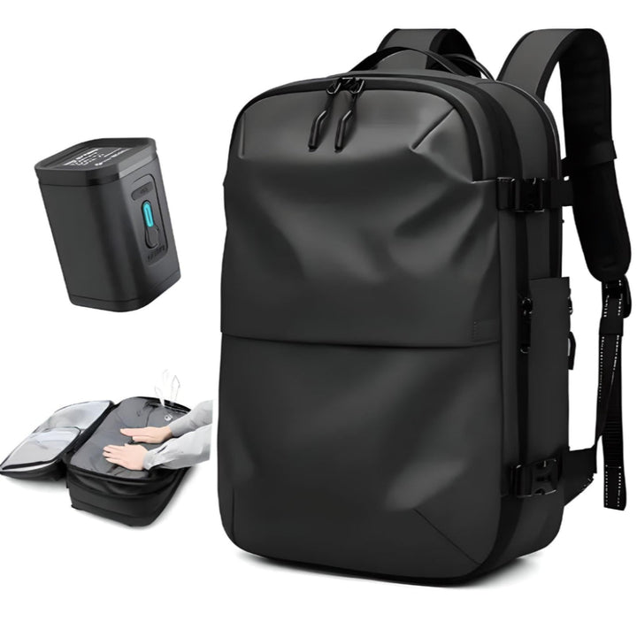 Sac à dos à compression sous vide