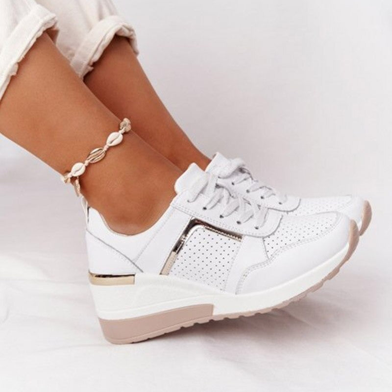 Sneakers Vegan Femme Lucy – Confort & Élégance