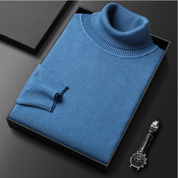 Pull Col Roulé de Luxe pour Homme : Élégance Intemporelle et Confort Supérieur