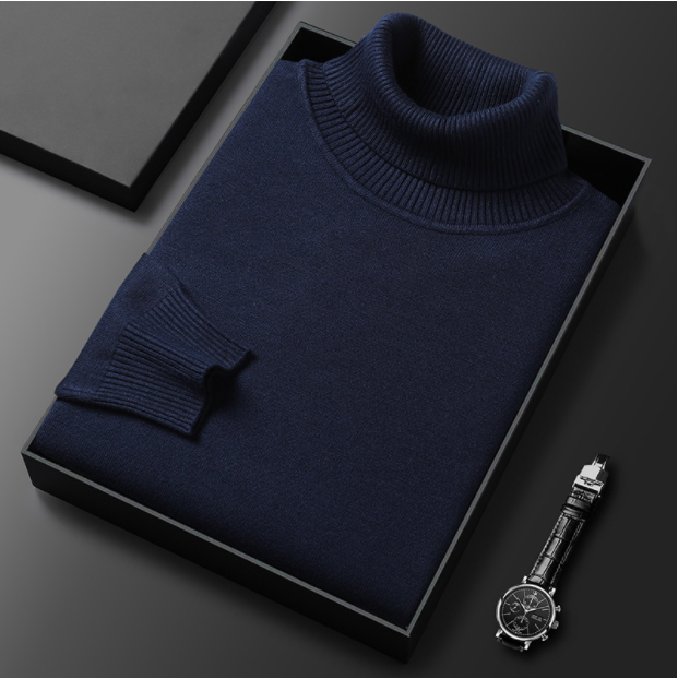 Pull Col Roulé de Luxe pour Homme : Élégance Intemporelle et Confort Supérieur