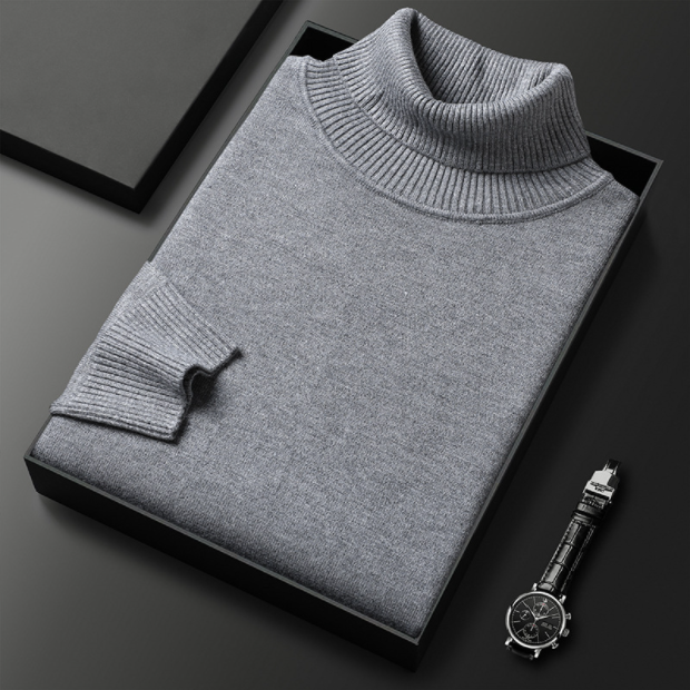 Pull Col Roulé de Luxe pour Homme : Élégance Intemporelle et Confort Supérieur