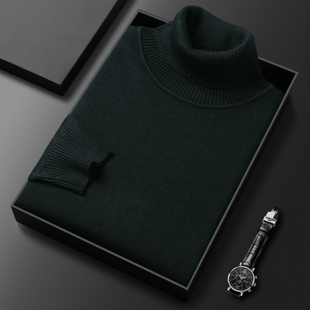 Pull Col Roulé de Luxe pour Homme : Élégance Intemporelle et Confort Supérieur