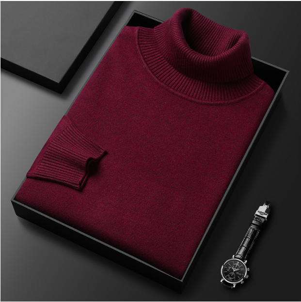 Pull Col Roulé de Luxe pour Homme : Élégance Intemporelle et Confort Supérieur