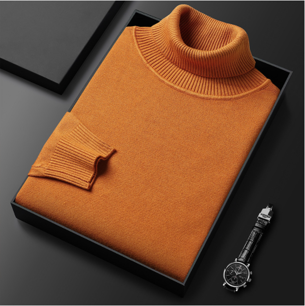 Pull Col Roulé de Luxe pour Homme : Élégance Intemporelle et Confort Supérieur