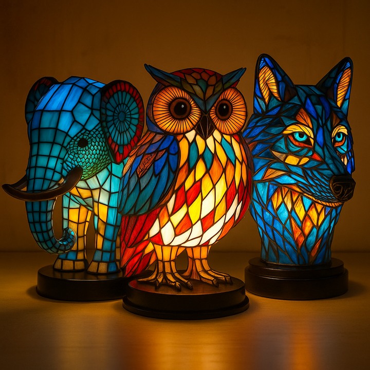 Style de vitrail unique pour des intérieurs atmosphériques