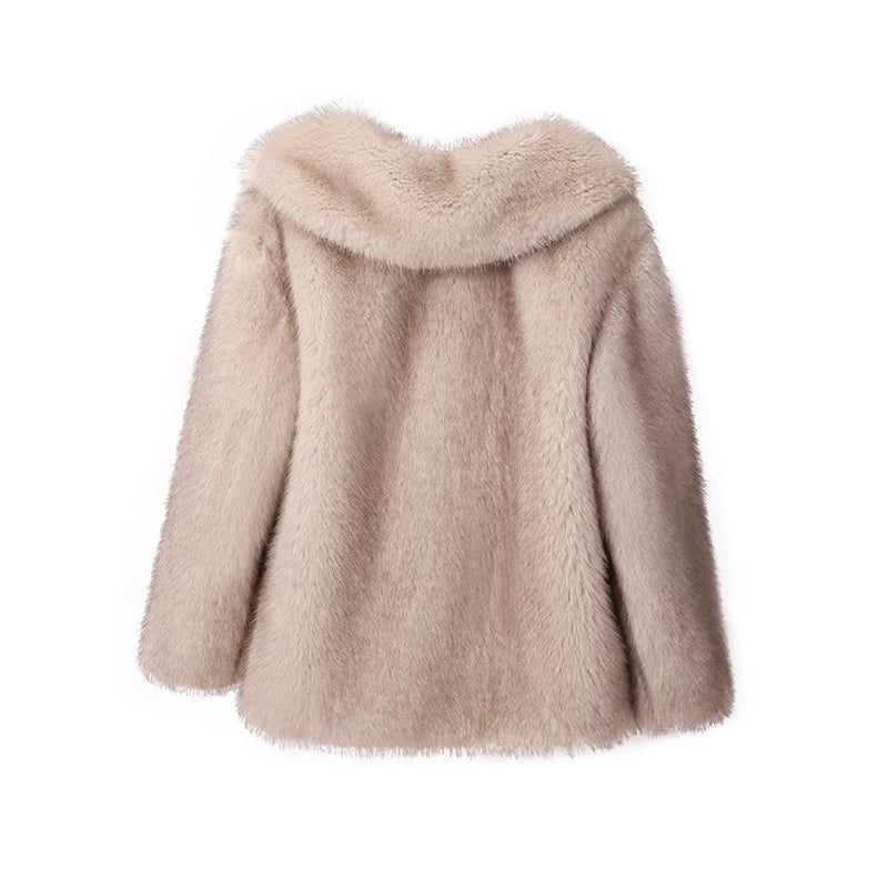 Sophie | Manteau d'hiver tendance et duveteux