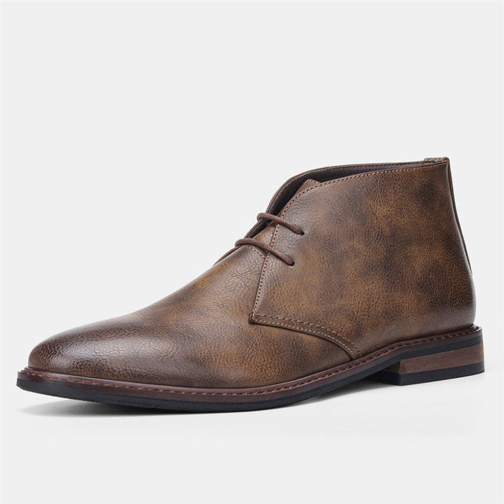 Bottines classiques pour homme style vintage