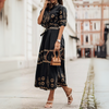 Robe en coton à manches courtes pour femme