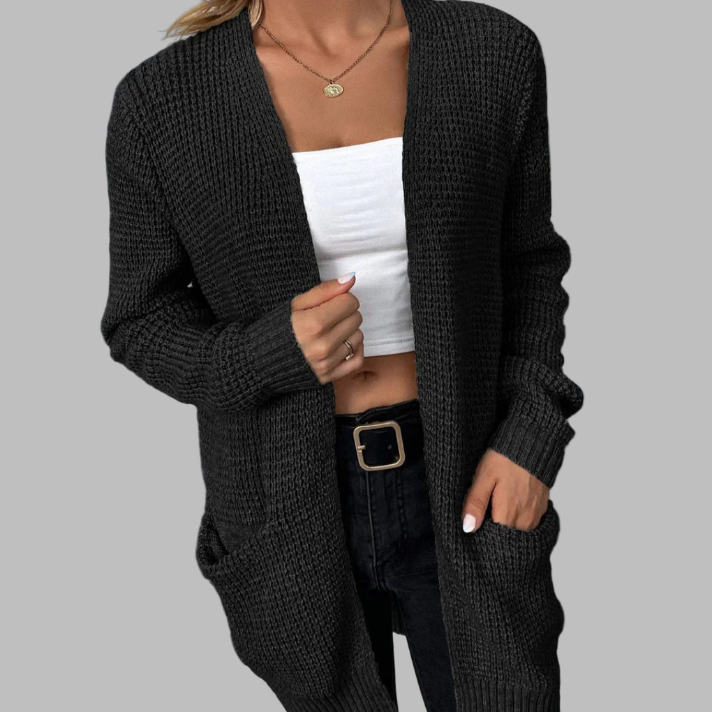 Cardigan à manches longues pour femme