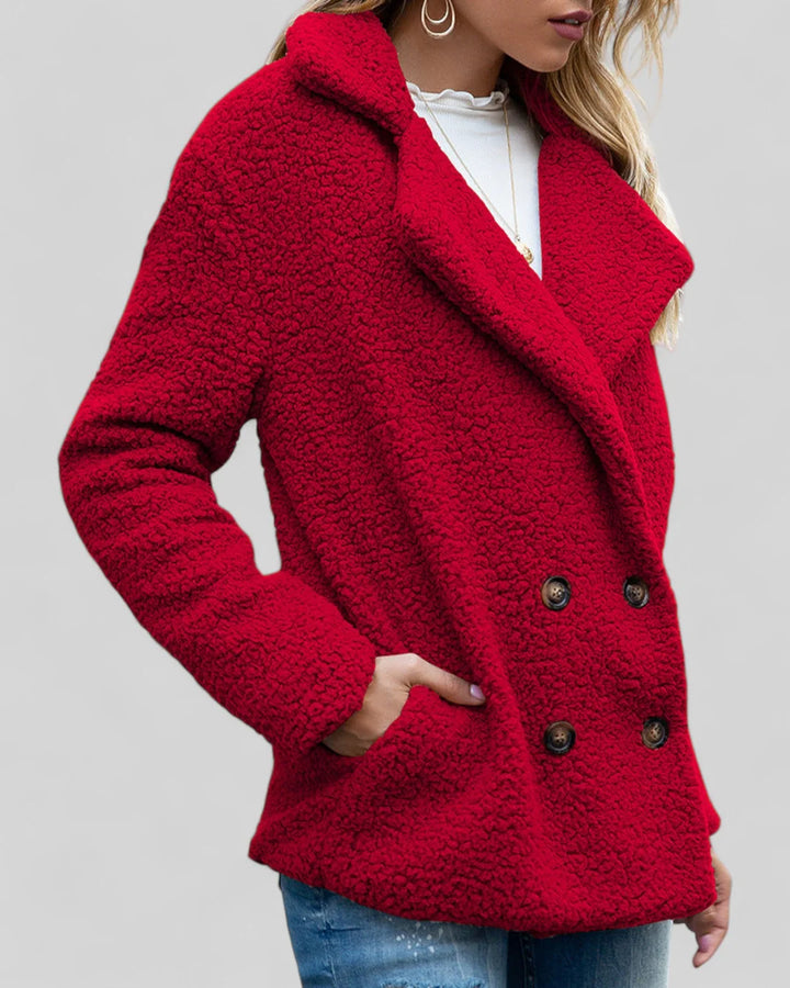 Geneviève – Manteau doux élégant pour femme