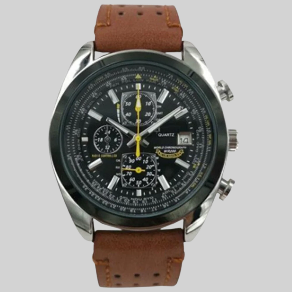 Montre à quartz pour homme – Style élégant et design résistant à l'eau
