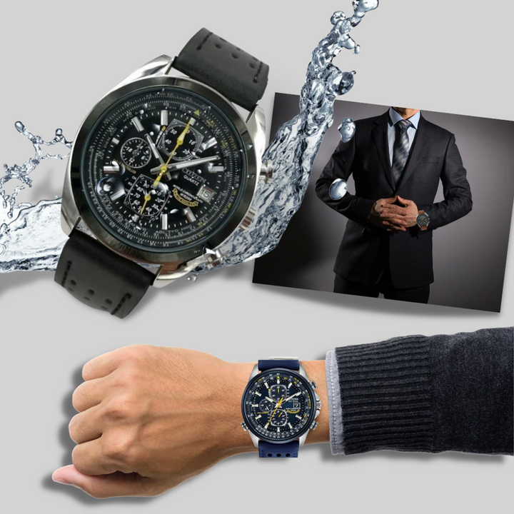 Montre à quartz pour homme – Style élégant et design résistant à l'eau