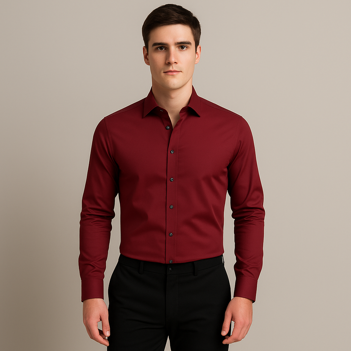Chemise business extensible pour homme