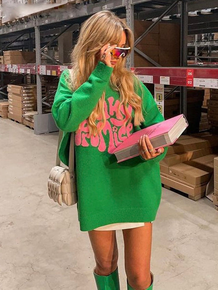 Ophélie | Pinky Promise Sweater Pull tendance pour l'automne