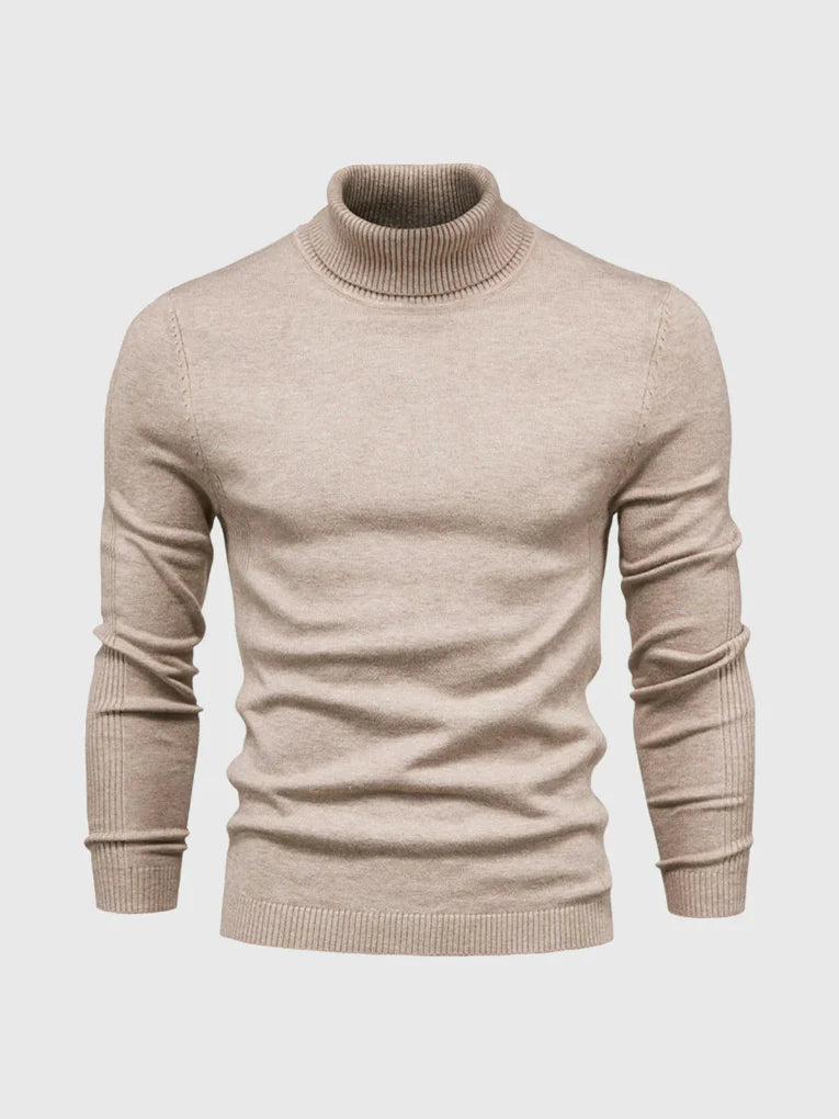Pull à col roulé pour homme
