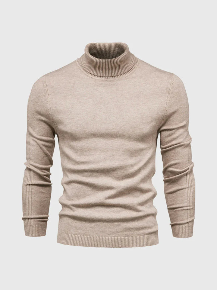 Pull à col roulé pour homme
