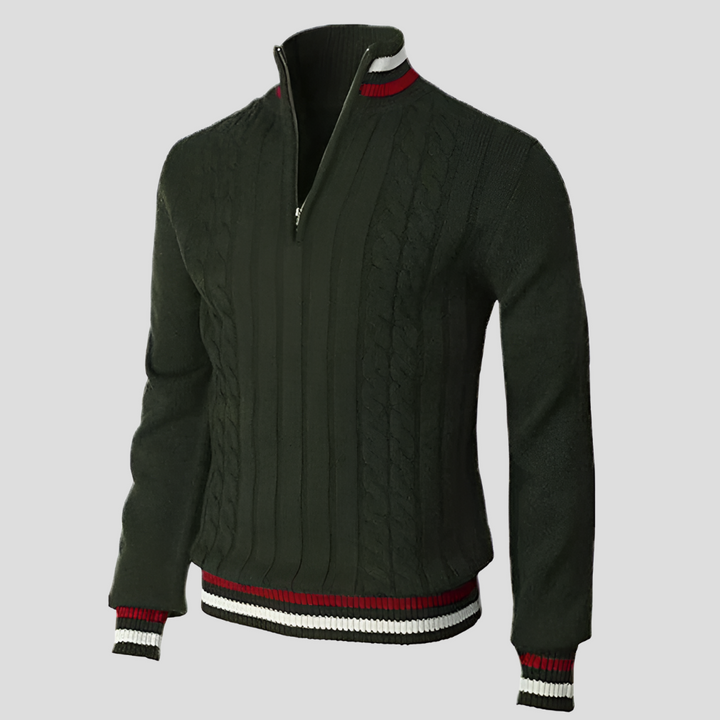 Pull zippé élégant pour homme