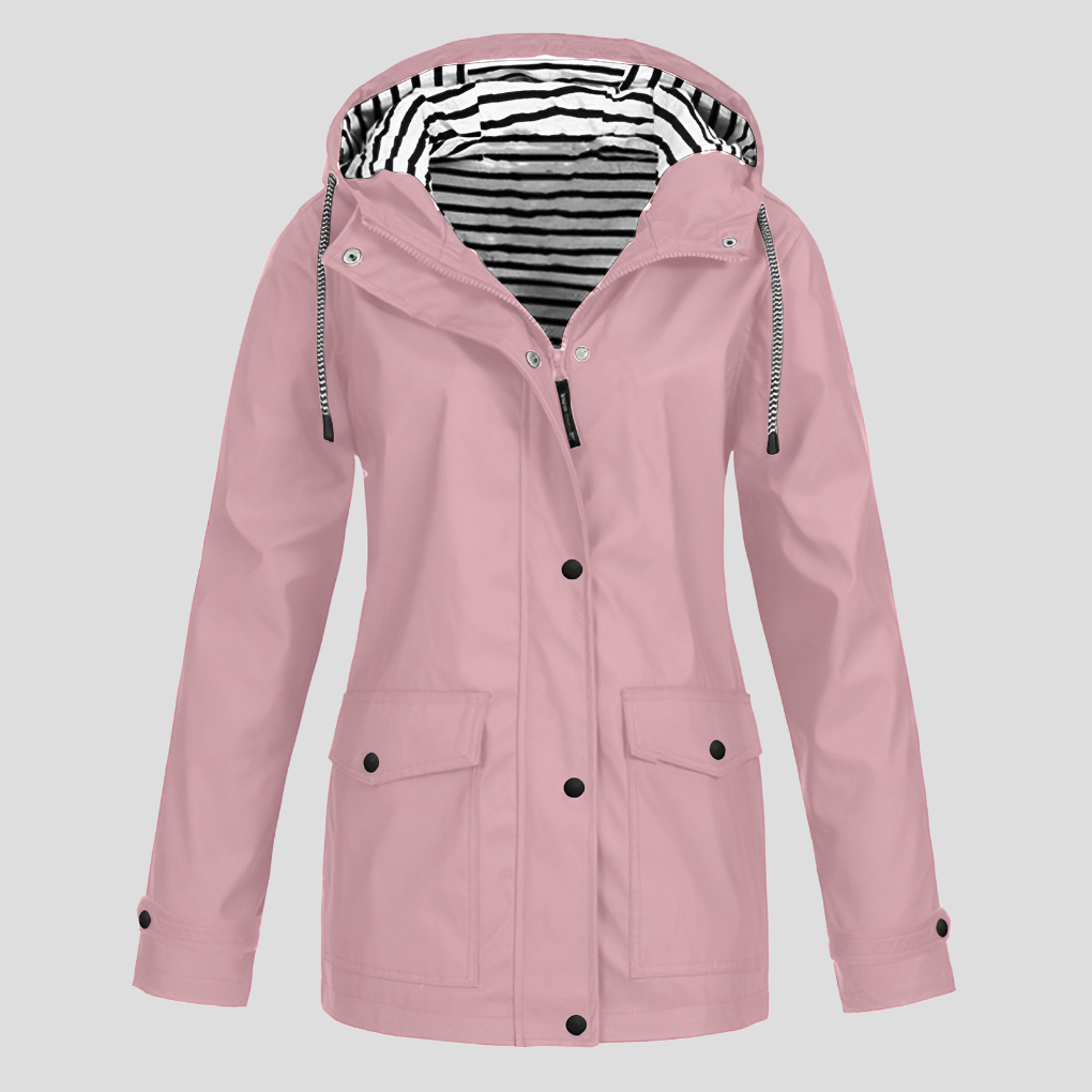 Veste imperméable et coupe-vent pour femme