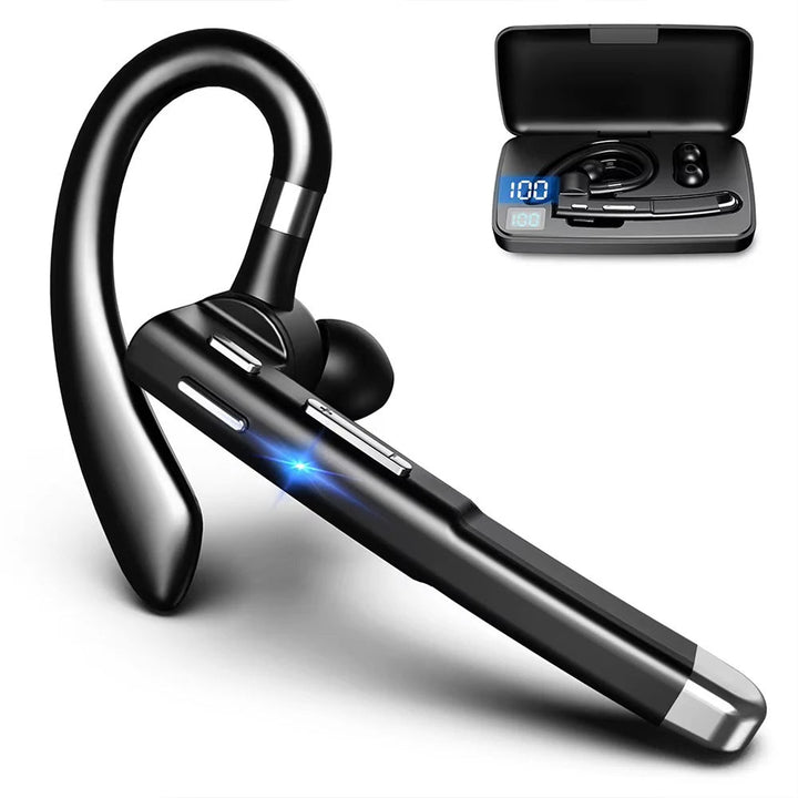Casque Bluetooth mono-oreille BT5.3 avec suppression du bruit