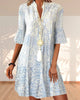 Robe midi à l'esprit libre