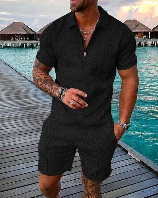 Ensemble Polo et Short d'Été pour Hommes