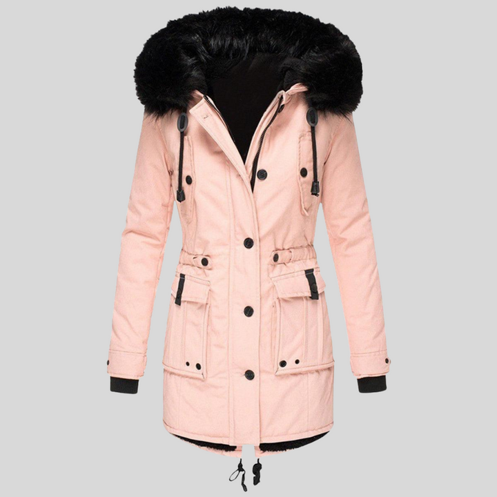 Manteau à capuche d’hiver pour femme