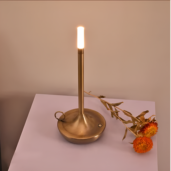 Lampe de table bougie rechargeable