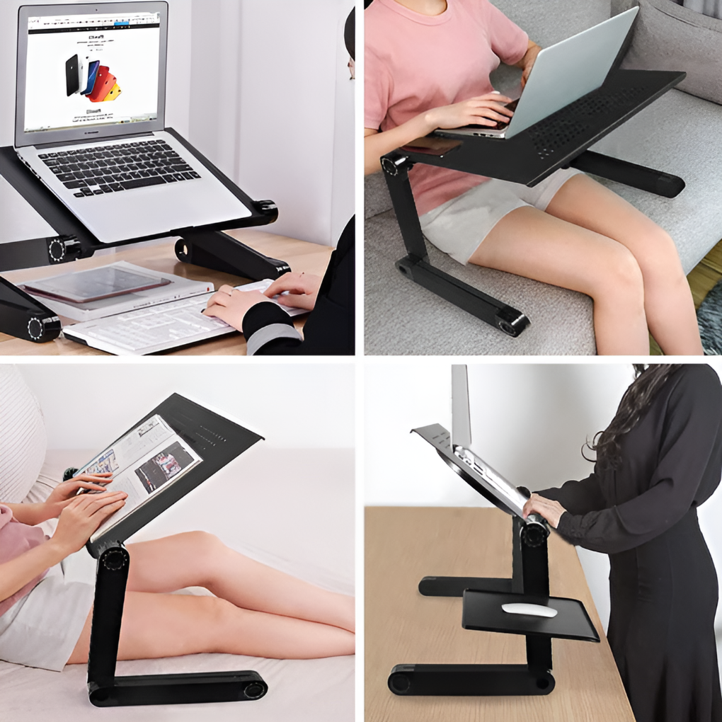 Support pour ordinateur portable pour bureau